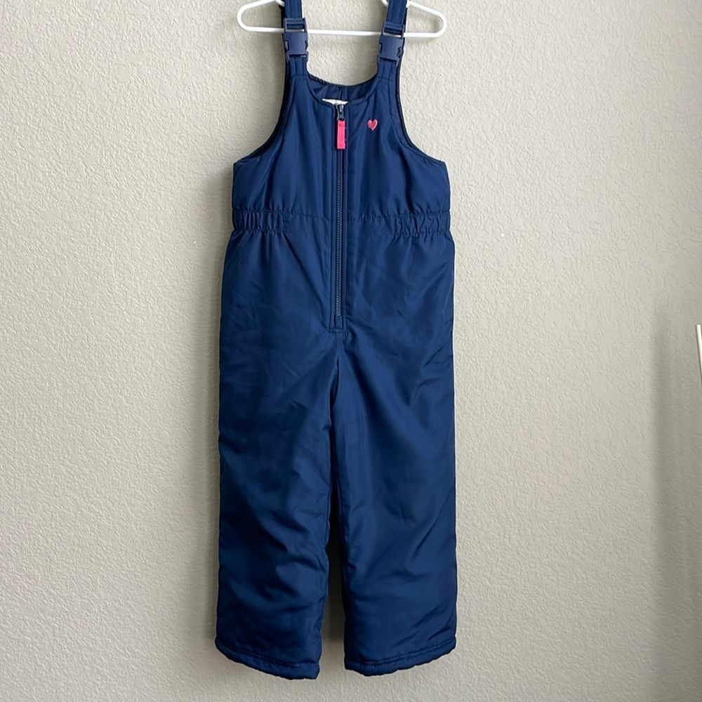 Girls Snow suit ski bib sz 6